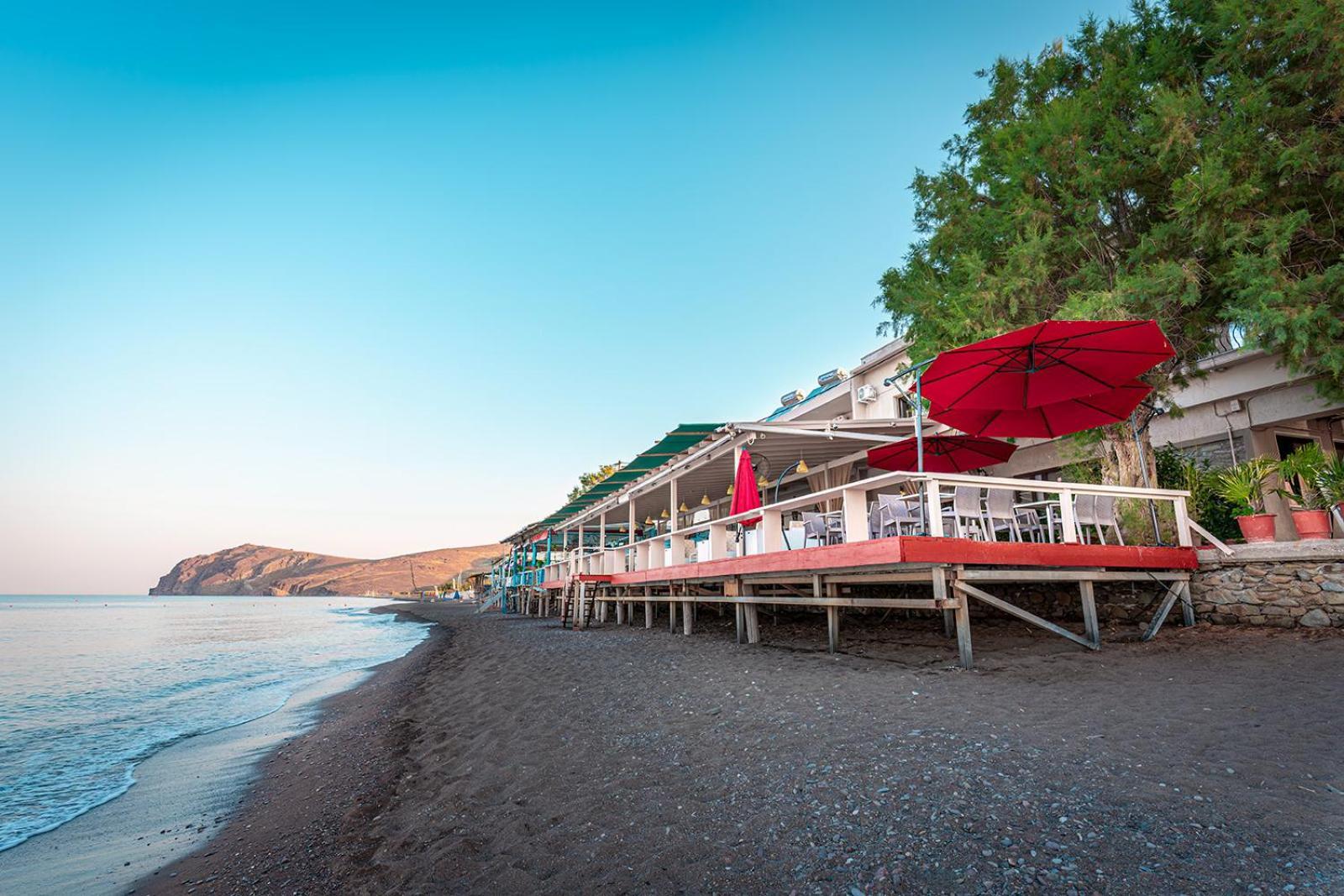 Sappho Hotel Скала-Эресу Экстерьер фото