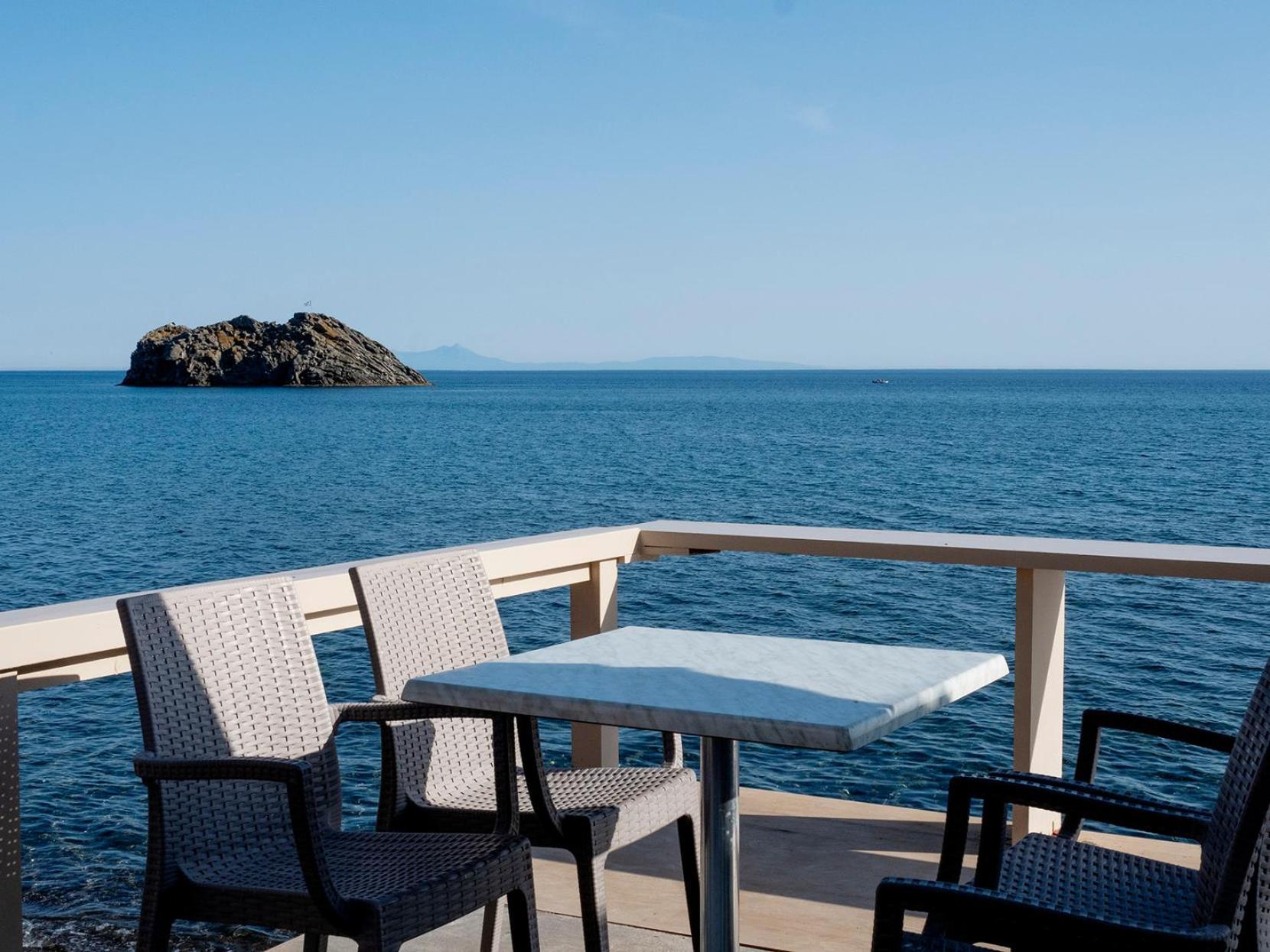 Sappho Hotel Скала-Эресу Экстерьер фото